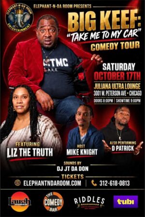“BIG KEEF: Take Me To My Car” Fall Comedy Tour - Saturday, October 17