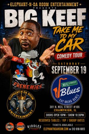 “BIG KEEF: Take Me To My Car” Fall Comedy Tour - Saturday, September 19